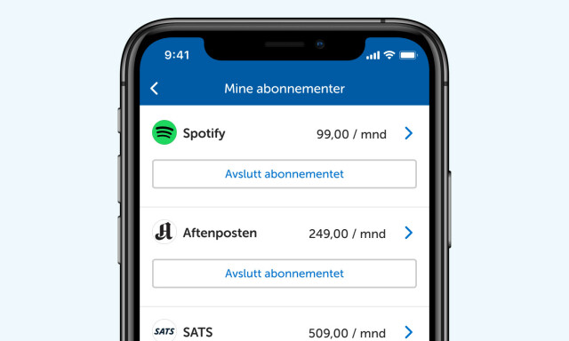 Ny Tjeneste Si Opp Abonnementer Via Mobilbanken Dinside