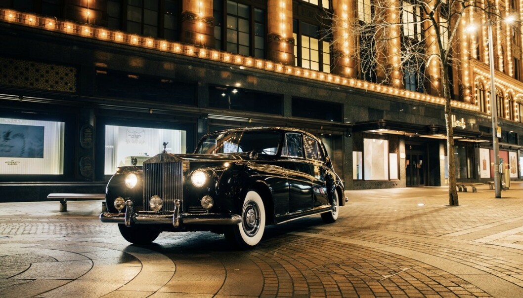 EL-FANTOM: Rolls Royce Phantom i hel-elektrisk drakt. Foto: Lunaz EL-FANTOM: Rolls Royce Phantom i hel-elektrisk drakt. Foto: Lunaz