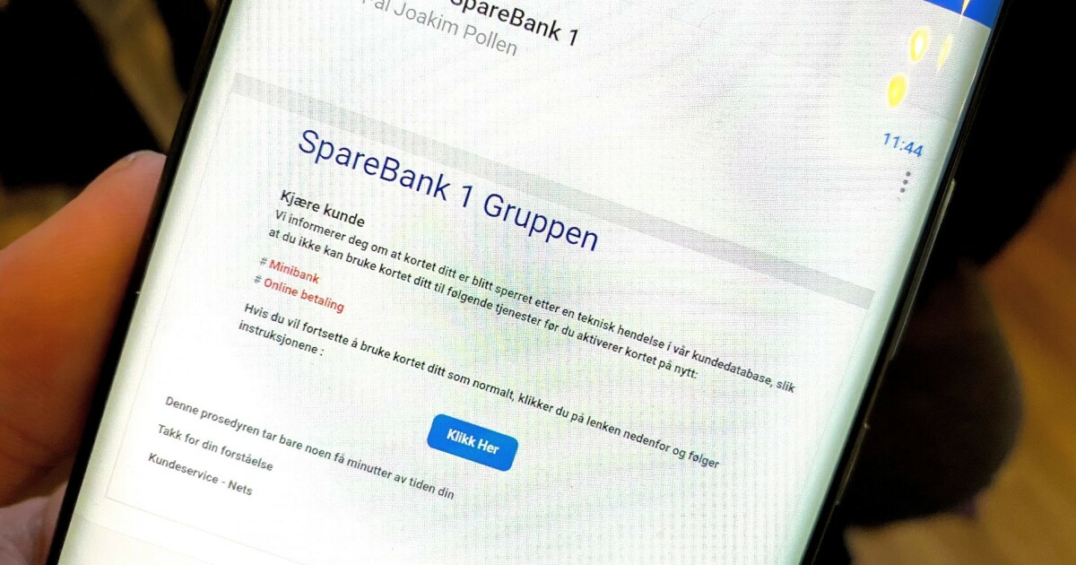 Slik Avslorer Du Ny Banksvindel Dinside