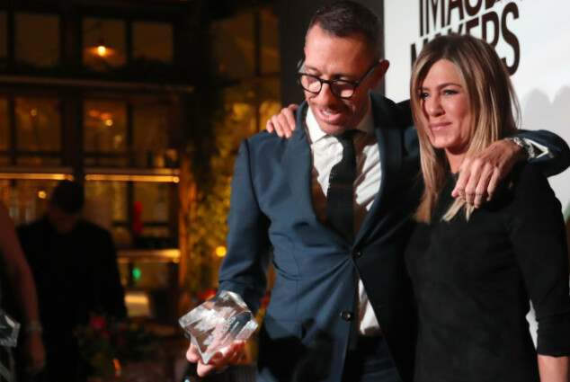 NÆRE VENNER: Chris og Jennifer har jobbet sammen i mange år, og er også gode venner privat. Foto: NTB Scanpix NÆRE VENNER: Chris og Jennifer har jobbet sammen i mange år, og er også gode venner privat. Foto: NTB Scanpix