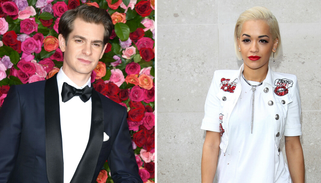 BRUDD: Etter fire måneder var flørten mellom Rita Ora og Andrew Garfield over i mars 2019. FOTO: NTB scanpix BRUDD: Etter fire måneder var flørten mellom Rita Ora og Andrew Garfield over i mars 2019. FOTO: NTB scanpix
