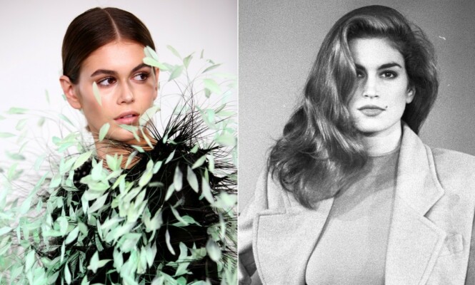 <strong>SOM MAMMA:</strong> Kaia Gerber har fulgt i mamma Cindy Crawfords fotspor, og satser på en karriere som supermodell. Foto: NTB Scanpix <strong>SOM MAMMA:</strong> Kaia Gerber har fulgt i mamma Cindy Crawfords fotspor, og satser på en karriere som supermodell. Foto: NTB Scanpix
