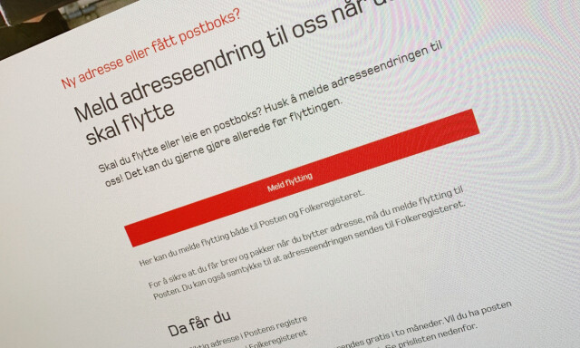 Ikke melde flytting til folkeregisteret