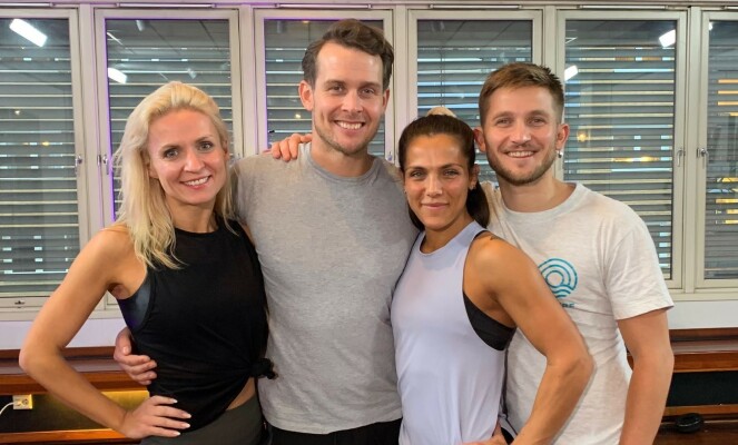FINALISTER: Nadya og Aleksander møter Jørgine og Jørgen i lørdagens «Skal vi danse»-finale. Foto: Henriette Eilertsen FINALISTER: Nadya og Aleksander møter Jørgine og Jørgen i lørdagens «Skal vi danse»-finale. Foto: Henriette Eilertsen