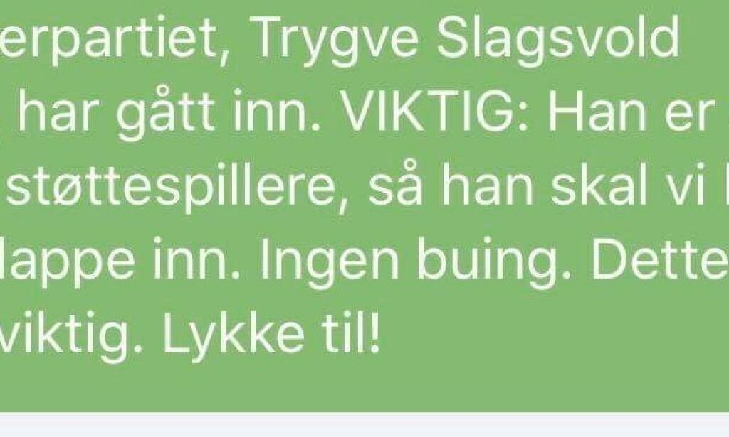 image: Skolen ba elevene klappe for Vedum