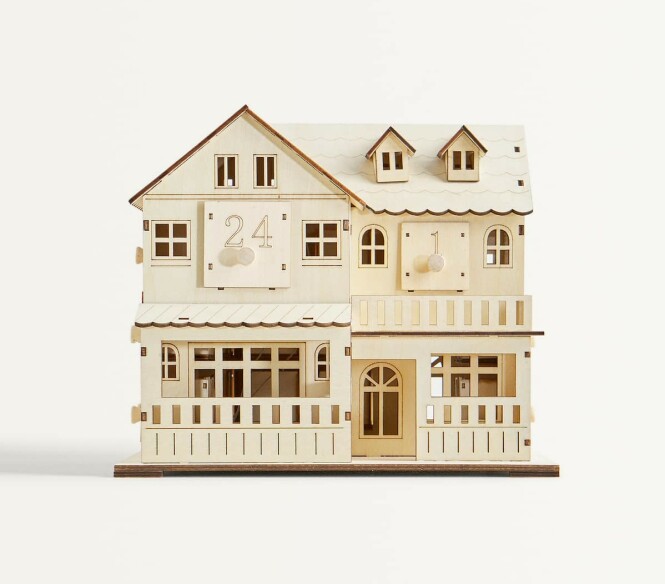Adventskalenderhus fra Zara Home, kr 550 Adventskalenderhus fra Zara Home, kr 550