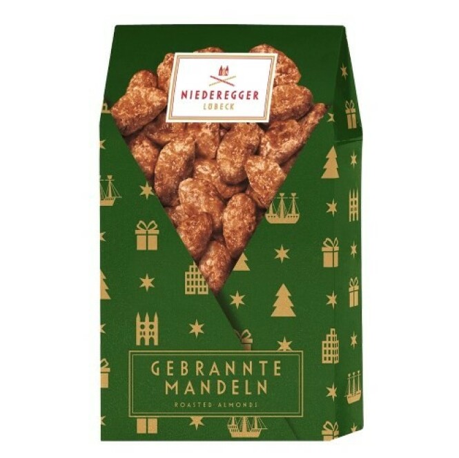 Brente mandler fra Niederegger via Illums, kr 99 Brente mandler fra Niederegger via Illums, kr 99