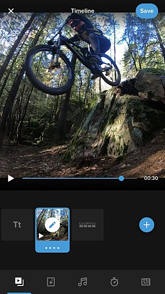 <strong>MOBILAPPEN:</strong> GoPro sin app er fortsatt ikke perfekt, men hakket mer brukervennlig og med flere muligheter enn med DJIs variant. Foto: Skjermdump <strong>MOBILAPPEN:</strong> GoPro sin app er fortsatt ikke perfekt, men hakket mer brukervennlig og med flere muligheter enn med DJIs variant. Foto: Skjermdump
