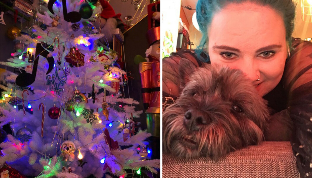 PYNT GIR GLEDE: For Nadine er julepynt en ekstra glede i hverdagen før jul. FOTO: Privat PYNT GIR GLEDE: For Nadine er julepynt en ekstra glede i hverdagen før jul. FOTO: Privat