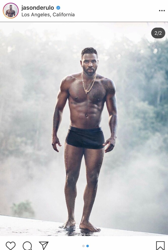 <strong>FOR DRØYT:</strong> Jason Derulo forstår ikke hvorfor Instagram valgte å fjerne bildet hans. Foto: Skjermdump fra Instagram <strong>FOR DRØYT:</strong> Jason Derulo forstår ikke hvorfor Instagram valgte å fjerne bildet hans. Foto: Skjermdump fra Instagram