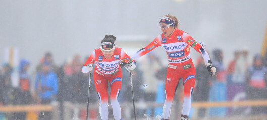 Klasseforskjell da Norge vant stafetten Klasseforskjell da Norge vant stafetten