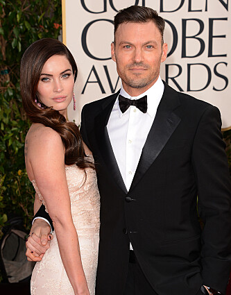 <strong>PRISUTDELING:</strong> Megan og Brian under Golden Globe i 2013. Foto: NTB Scanpix <strong>PRISUTDELING:</strong> Megan og Brian under Golden Globe i 2013. Foto: NTB Scanpix