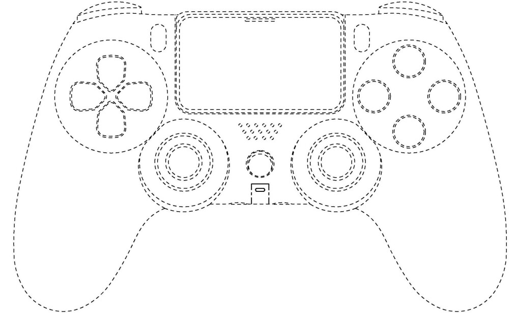 DUALSHOCK: Er det slik PlayStation DualShock 5 blir? Foto: Japan Platform for Patent Information DUALSHOCK: Er det slik PlayStation DualShock 5 blir? Foto: Japan Platform for Patent Information