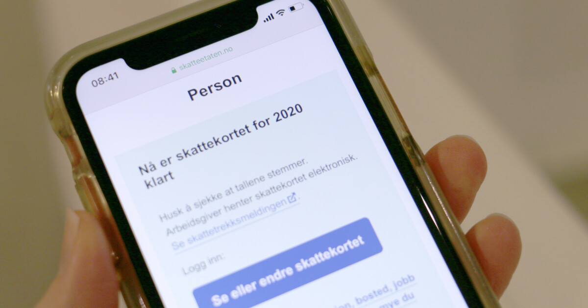 Skatteetaten skattekort 2020 Skatteetaten skattekort 2020