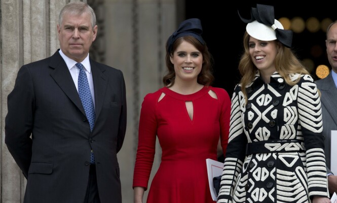 FAR OG DØTRE: Prins Andrews sexskandale skal angivelig få konsekvenser for datteren prinsesse Beatrice (til høyre) sitt kommende bryllup. Foto: NTB Scanpix FAR OG DØTRE: Prins Andrews sexskandale skal angivelig få konsekvenser for datteren prinsesse Beatrice (til høyre) sitt kommende bryllup. Foto: NTB Scanpix