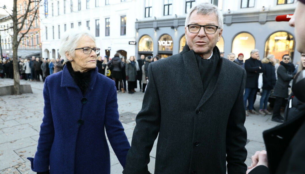 TIL STEDE: Kjell Magne Bondevik og kona Bjørg. Foto: Nina Hansen / Dagbladet TIL STEDE: Kjell Magne Bondevik og kona Bjørg. Foto: Nina Hansen / Dagbladet