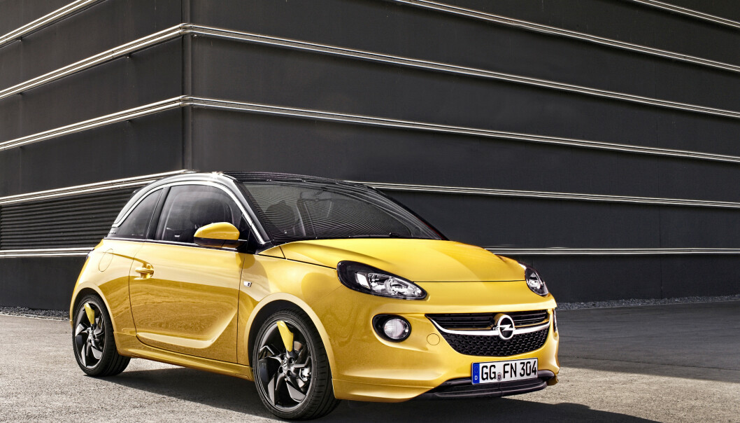 <strong>IKKE POPULÆR:</strong> Adam ble for liten og hadde for få dører. Foto: Opel <strong>IKKE POPULÆR:</strong> Adam ble for liten og hadde for få dører. Foto: Opel