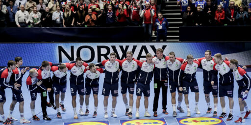 image: Påfallende hvitt Norge!