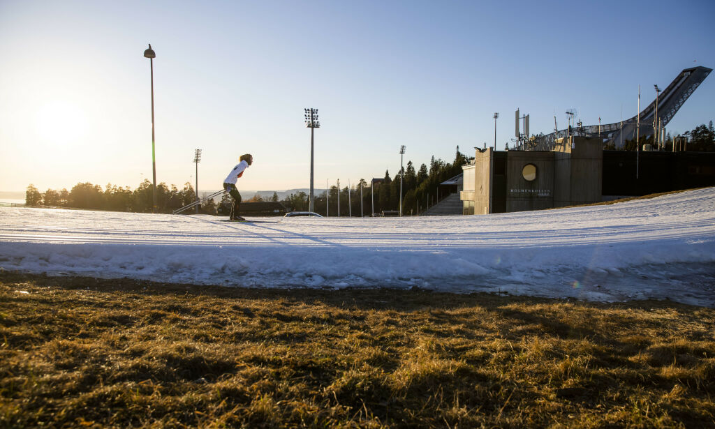 image: Én centimeter fra snøfrirekord