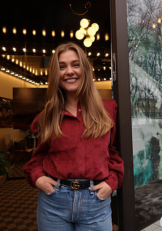 <strong>TALENT:</strong> Oda Charlotte Hilleren utenfor sin egen bildeutstilling i Oslo i vinter. FOTO: M Agency <strong>TALENT:</strong> Oda Charlotte Hilleren utenfor sin egen bildeutstilling i Oslo i vinter. FOTO: M Agency