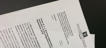 Norges svar ikke godkjent: - Oppsiktsvekkende! Norges svar ikke godkjent: - Oppsiktsvekkende!