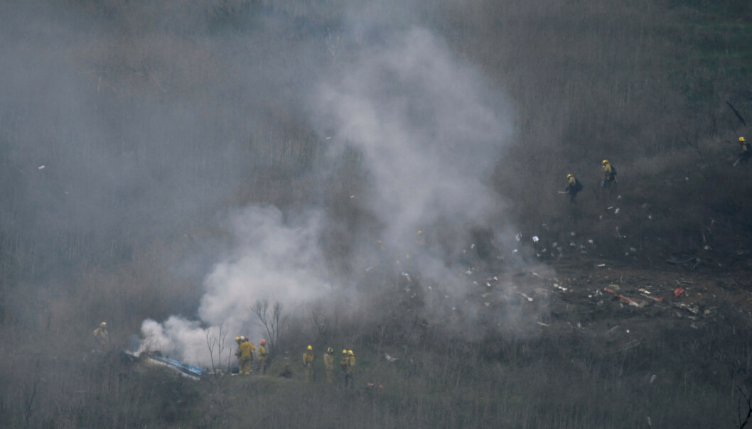 KRASJET: Brannmenn fra LA County på krasjstedet hvor Kobe Bryants helikopter gikk ned. Foto: REUTERS/ Gene Blevins/ NTB scanpix KRASJET: Brannmenn fra LA County på krasjstedet hvor Kobe Bryants helikopter gikk ned. Foto: REUTERS/ Gene Blevins/ NTB scanpix