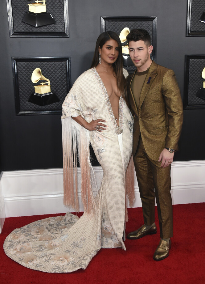 Priyanka Chopra og Nick Jonas. Foto: NTB Scanpix Priyanka Chopra og Nick Jonas. Foto: NTB Scanpix