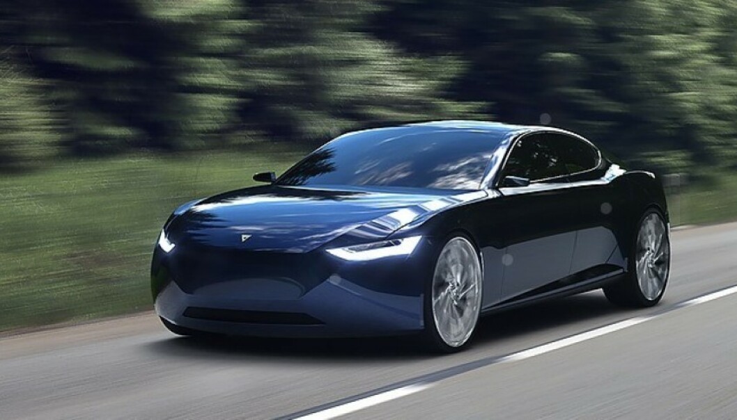 SEDAN: Fresco Reverie er utformet som en sedan, mens storparten av markedet ønsker SUV. Foto: Fresco Motors SEDAN: Fresco Reverie er utformet som en sedan, mens storparten av markedet ønsker SUV. Foto: Fresco Motors