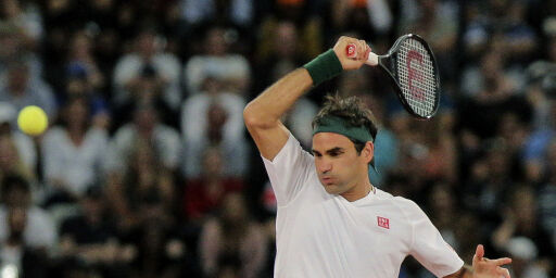 image: Federer slo Nadal i showkamp