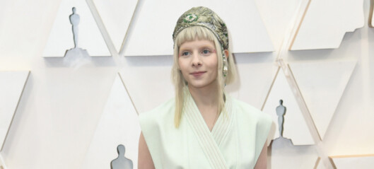 Strålte på Oscar-løperen Strålte på Oscar-løperen