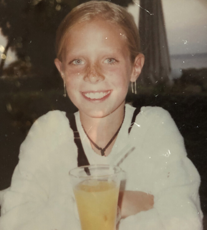 BLID OG OMGJENGELIG: Foreldrene til Lene Marie Fossen beskriver henne som et sosialt og aktivt barn. Det var før anoreksisykdommen rammet henne som 10-råing. FOTO: Privat BLID OG OMGJENGELIG: Foreldrene til Lene Marie Fossen beskriver henne som et sosialt og aktivt barn. Det var før anoreksisykdommen rammet henne som 10-råing. FOTO: Privat