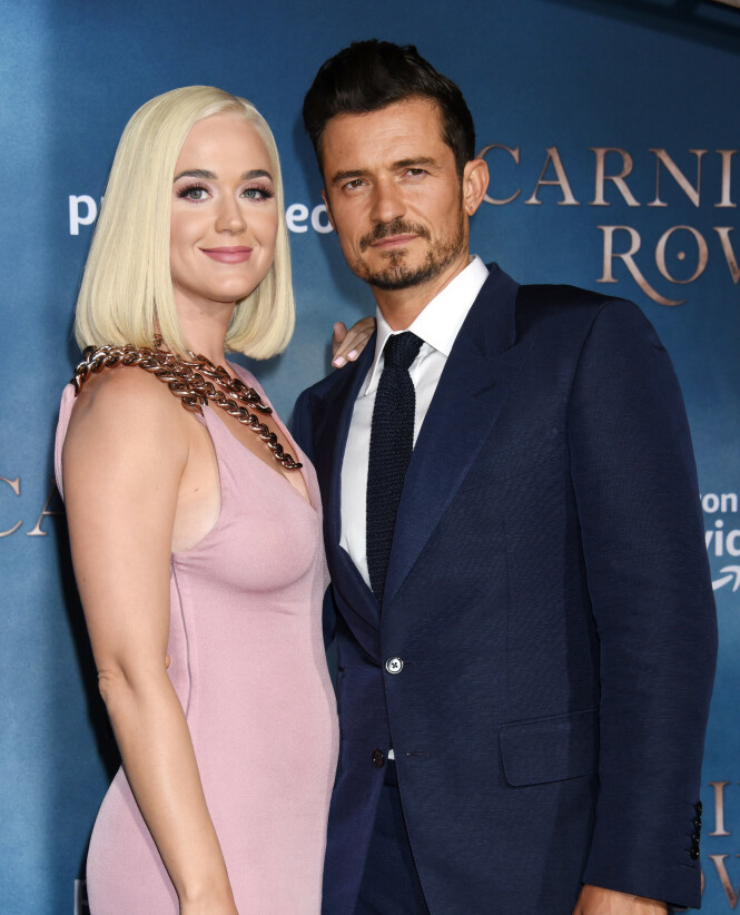 <strong>FORELSKET:</strong> Stjerneparet Orlando Bloom og Katy Perry har vært sammen siden 2016. Foto: NTB Scanpix. <strong>FORELSKET:</strong> Stjerneparet Orlando Bloom og Katy Perry har vært sammen siden 2016. Foto: NTB Scanpix.