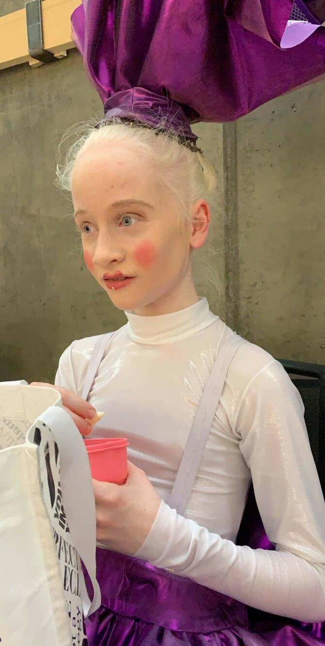 VIL BARE DANSE: - Når jeg hører musikk jeg liker godt, så vil jeg bare danse. FOTO: Privat VIL BARE DANSE: - Når jeg hører musikk jeg liker godt, så vil jeg bare danse. FOTO: Privat