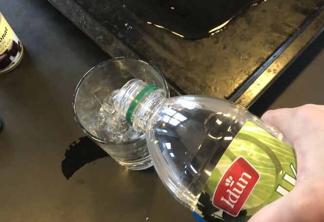 Langpannen ble skinnende ren Langpannen ble skinnende ren