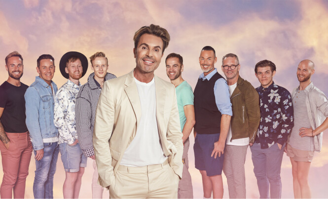 VIL FINNE KJÆRLIGHETEN: I Jan Thomas` datingprogram skal et knippe håndplukkede friere kjempe om kjendisstylistens hjerte. Foto: TVNorge VIL FINNE KJÆRLIGHETEN: I Jan Thomas` datingprogram skal et knippe håndplukkede friere kjempe om kjendisstylistens hjerte. Foto: TVNorge
