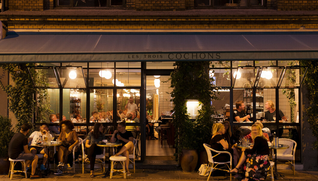 SPENNENDE: Lonely Planet kåret i 2019 København som verdens mest interessante by. Det skyldtes blant annet matscenen. Her er restauranten Les Trois Cochons i nærheten av Vesterbro. SPENNENDE: Lonely Planet kåret i 2019 København som verdens mest interessante by. Det skyldtes blant annet matscenen. Her er restauranten Les Trois Cochons i nærheten av Vesterbro.