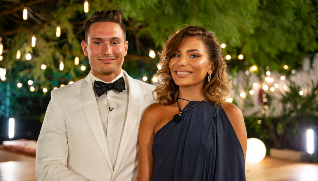 VINNERE: Johannes Klemp og Nora Haukland vant «Love Island Norge» 2020. Foto: TV 2 VINNERE: Johannes Klemp og Nora Haukland vant «Love Island Norge» 2020. Foto: TV 2