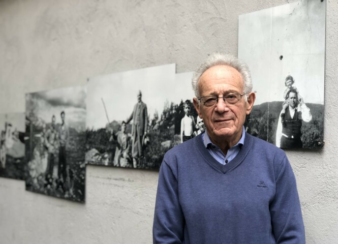 FLYKTET: Leif Grusd er i dag en aktiv og sosial mann på straks 90 år, som fungerer som tidsvitne på Jødisk Museum i Oslo. FOTO: Malini Gaare Bjørnstad FLYKTET: Leif Grusd er i dag en aktiv og sosial mann på straks 90 år, som fungerer som tidsvitne på Jødisk Museum i Oslo. FOTO: Malini Gaare Bjørnstad