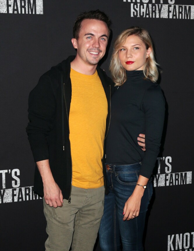 NYGIFT: Paige Price og Frankie Muniz giftet seg i fjor, men arrangerte selve bryllupsseremonien først i februar. Foto: NTB Scanpix NYGIFT: Paige Price og Frankie Muniz giftet seg i fjor, men arrangerte selve bryllupsseremonien først i februar. Foto: NTB Scanpix