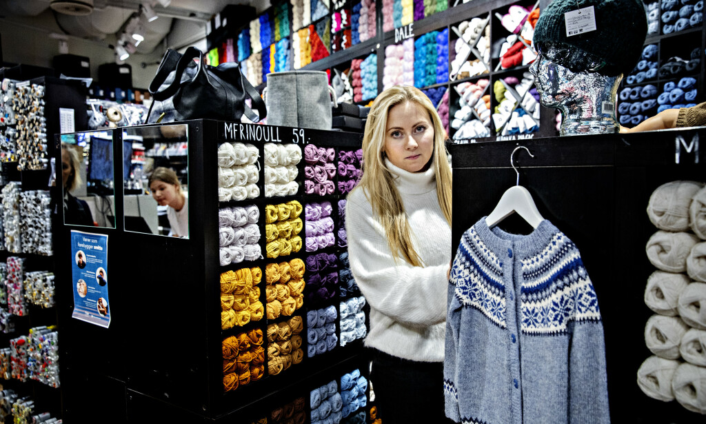 NØSTET MITT: Pernille Sandin i butikken Nøstet mitt på Tveita senter. Foto: Nina Hansen / DAGBLADET NØSTET MITT: Pernille Sandin i butikken Nøstet mitt på Tveita senter. Foto: Nina Hansen / DAGBLADET
