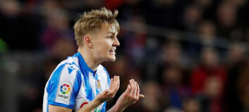 Frustrerende kveld for Ødegaard og Sociedad Frustrerende kveld for Ødegaard og Sociedad