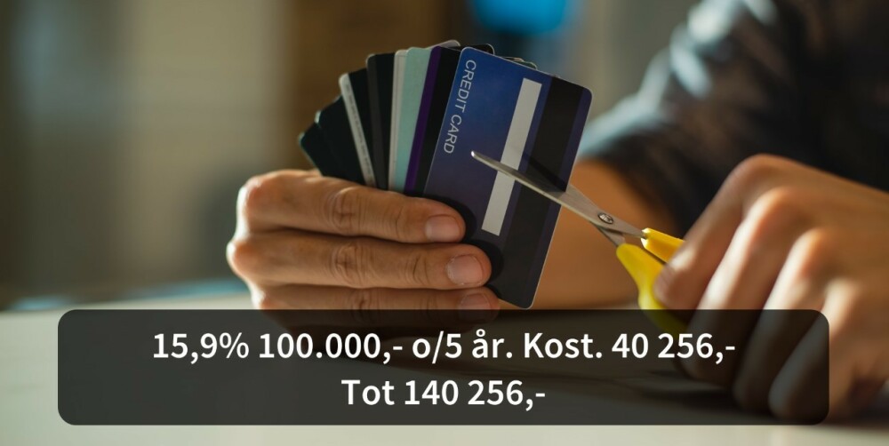 In this way, Norwegians can save NOK 4.25 billion in interest costs.