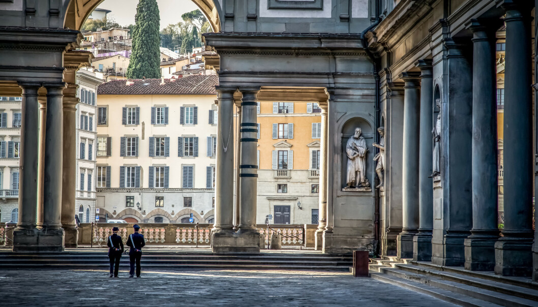 SÅ ØYET BLIR STORT OG VÅTT: Det skulle være nok å hvile øyet på i Uffizzi-galleriet i Firenze. FOTO: NTB Scanpix SÅ ØYET BLIR STORT OG VÅTT: Det skulle være nok å hvile øyet på i Uffizzi-galleriet i Firenze. FOTO: NTB Scanpix
