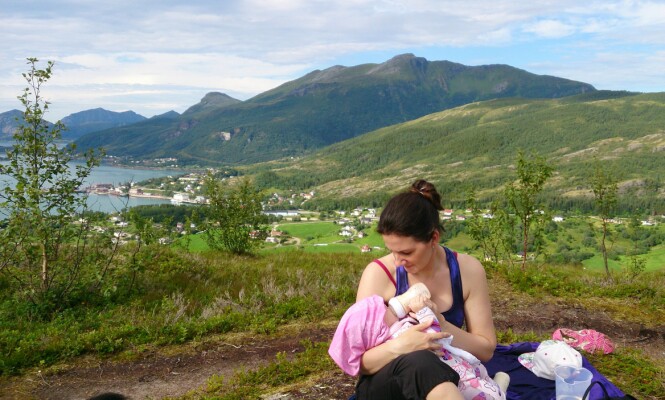GIKK LANGE TURER: - I ettertid har jeg skjønt hvor bra dette var, sier Marita. FOTO: Privat GIKK LANGE TURER: - I ettertid har jeg skjønt hvor bra dette var, sier Marita. FOTO: Privat