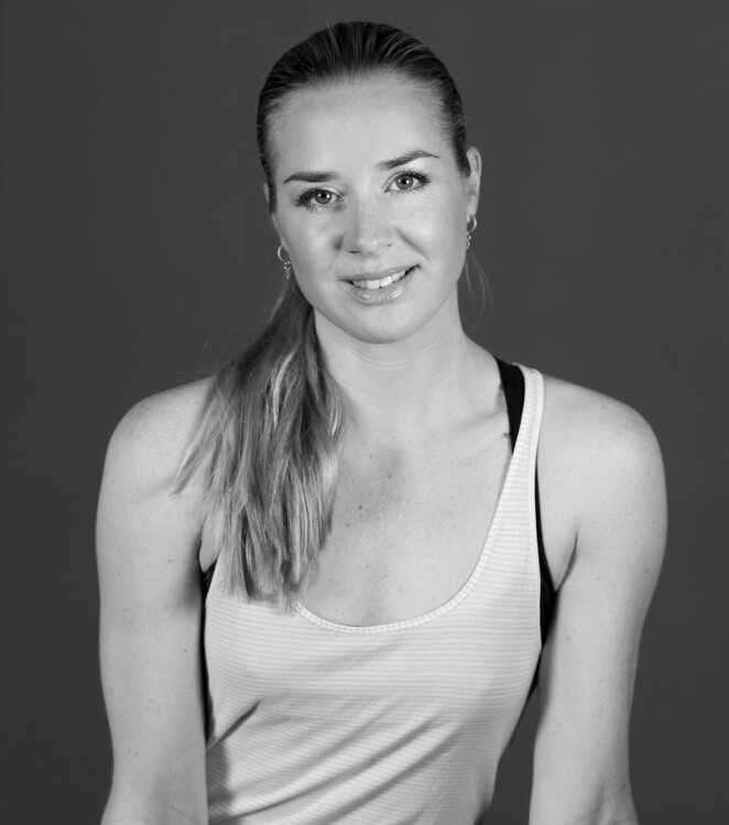Rikke Schillinger opptatt av at trening på nett skal være enkelt! FOTO: Privat Rikke Schillinger opptatt av at trening på nett skal være enkelt! FOTO: Privat