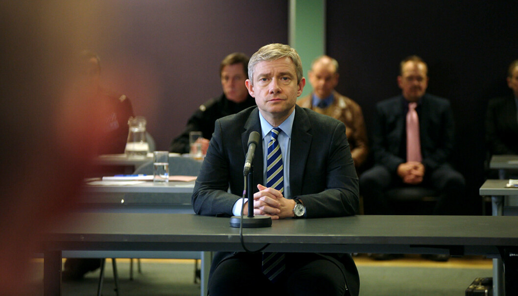 <strong>SKURK? Politietterforsker Fulcher (Martin Freeman) blir beskyldt for feilarbeid - men som han selv sier:</strong> skal man kritiseres for å ha gjort den riktige tingen? Det gjenstår å se. FOTO: NRK <strong>SKURK? Politietterforsker Fulcher (Martin Freeman) blir beskyldt for feilarbeid - men som han selv sier:</strong> skal man kritiseres for å ha gjort den riktige tingen? Det gjenstår å se. FOTO: NRK