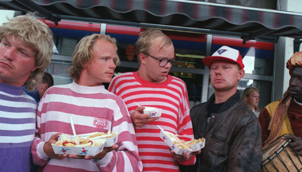 DEBUTEN: Bård Tufte Johansen og Harald Eia startet sin karriere med serien Lille Lørdag på NRK. Foto: NRK DEBUTEN: Bård Tufte Johansen og Harald Eia startet sin karriere med serien Lille Lørdag på NRK. Foto: NRK