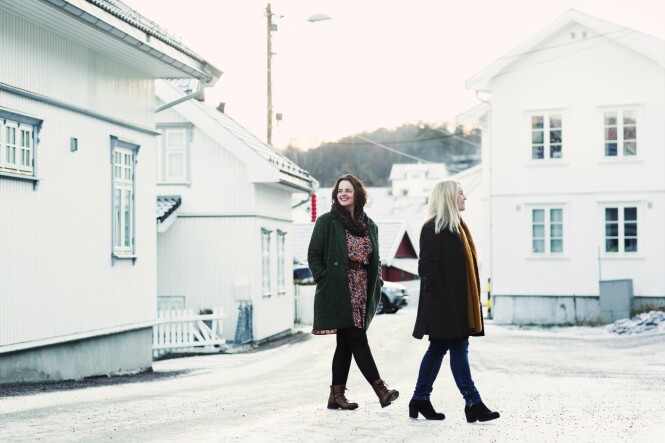 – Jeg husker til og med hva du hadde på deg, sier Ann Kristin om det første møtet med Maria. FOTO: Astrid Waller – Jeg husker til og med hva du hadde på deg, sier Ann Kristin om det første møtet med Maria. FOTO: Astrid Waller