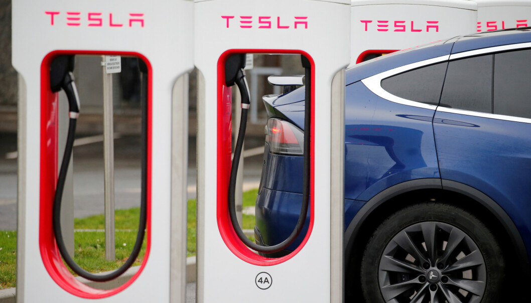 <strong>INN I SENTRUM:</strong> For første gang lanserer Tesla superladere i en norsk by. Foto: Pascal Rossignol/Reuters. <strong>INN I SENTRUM:</strong> For første gang lanserer Tesla superladere i en norsk by. Foto: Pascal Rossignol/Reuters.