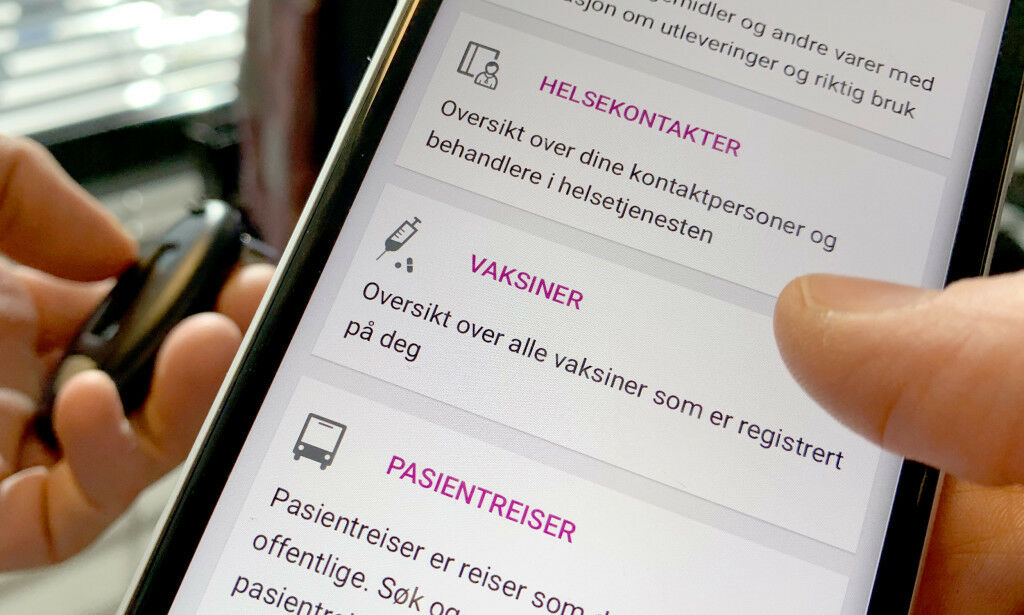 image: Slik sjekker du om du er vaksinert